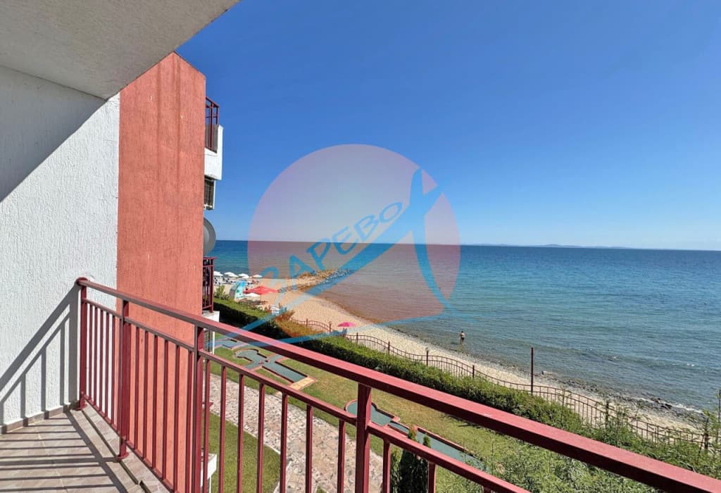  Елените, първа линия, обзаведен двустаен с прекрасна гледка море, Привилидж Форт Бийч (Privilege Fort Beach)