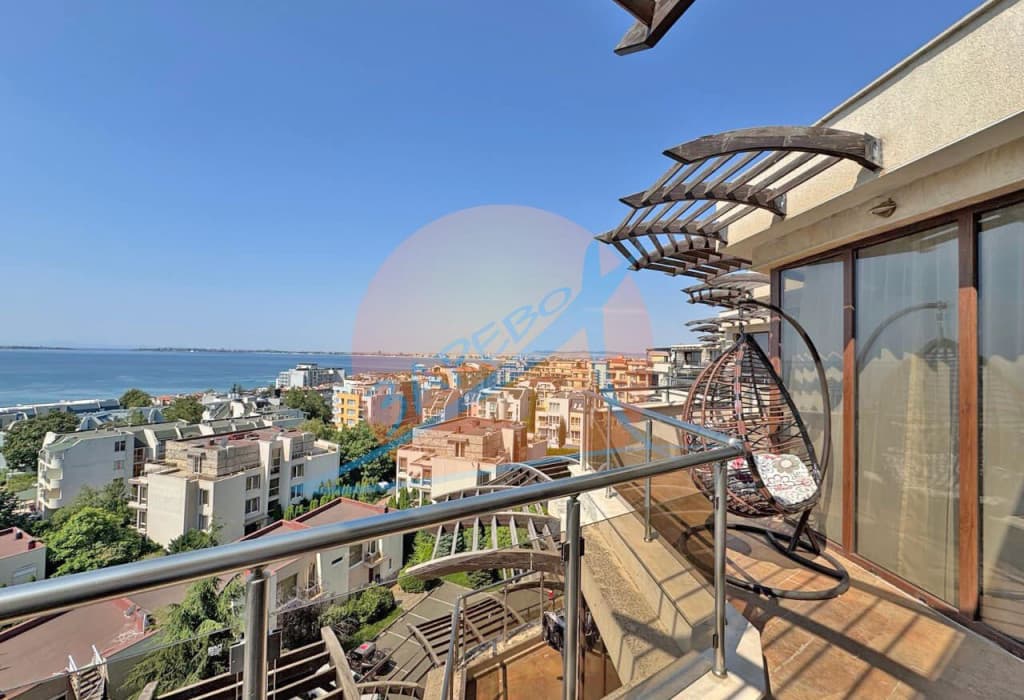 Свети Влас, просторен обзаведен двустаен с гледка море, Милиениум (Millennium), ГОТОВИ ДОКУМЕНТИ ЗА СДЕЛКА!