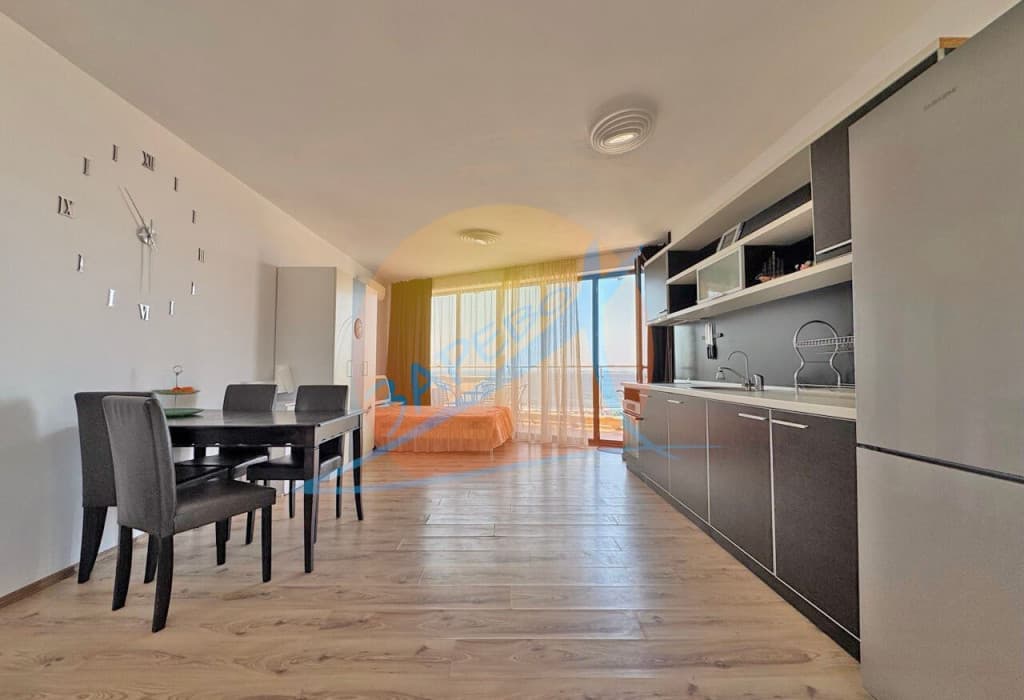 Свети Влас, просторен обзаведен двустаен с гледка море, Милиениум (Millennium), ГОТОВИ ДОКУМЕНТИ ЗА СДЕЛКА!