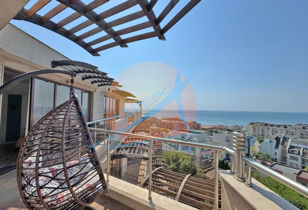 Свети Влас, просторен обзаведен двустаен с гледка море, Милиениум (Millennium), ГОТОВИ ДОКУМЕНТИ ЗА СДЕЛКА!