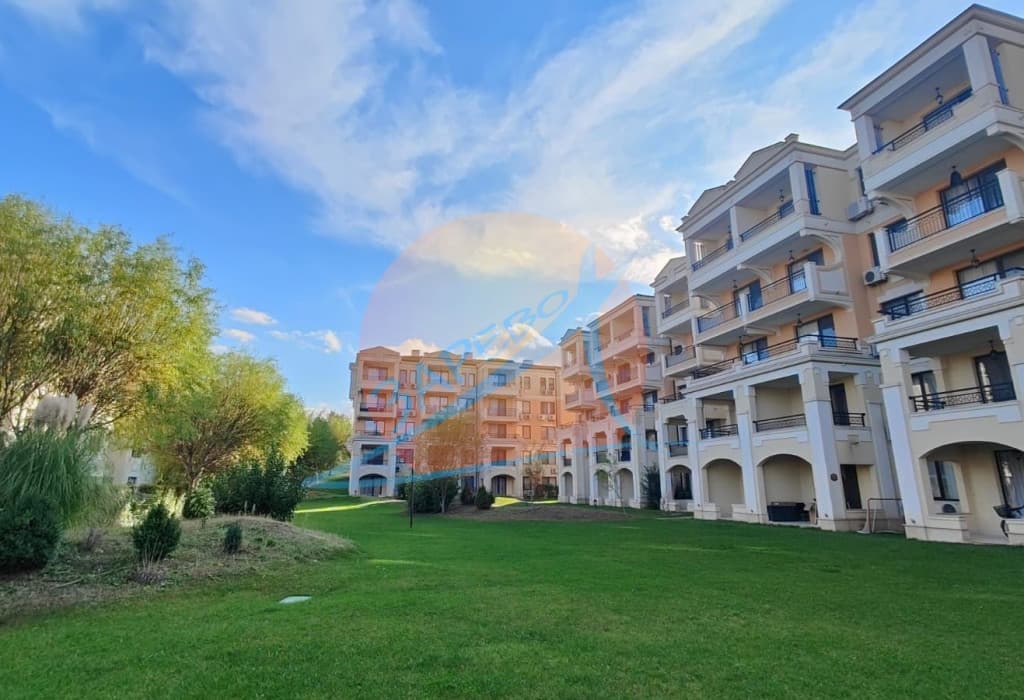 Созопол, Грийн лайф Ризорт, южен обзаведен двустаен с голяма лоджия и гледка, Парадайс Гардънс 2