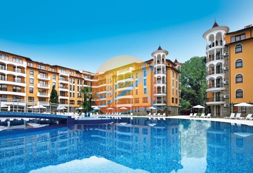 Слънчев бряг, обзаведен двустаен на партер в Роял Сън (Royal Sun)