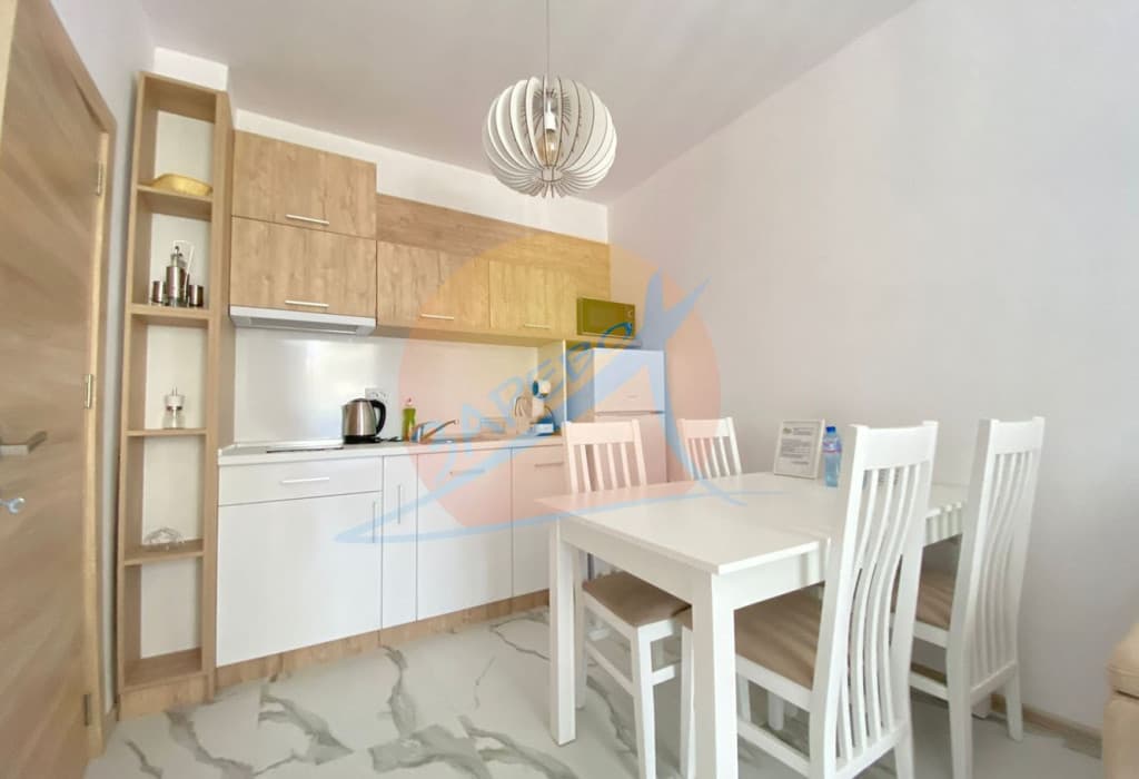  Приморско, двустаен обзаведен с гледка басейн, Грийн Парадайс V (Green Paradise V), Акт 16