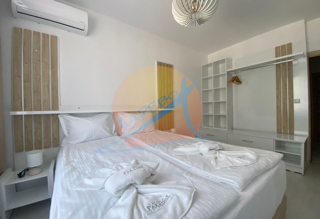  Приморско, двустаен обзаведен с гледка басейн, Грийн Парадайс V (Green Paradise V), Акт 16