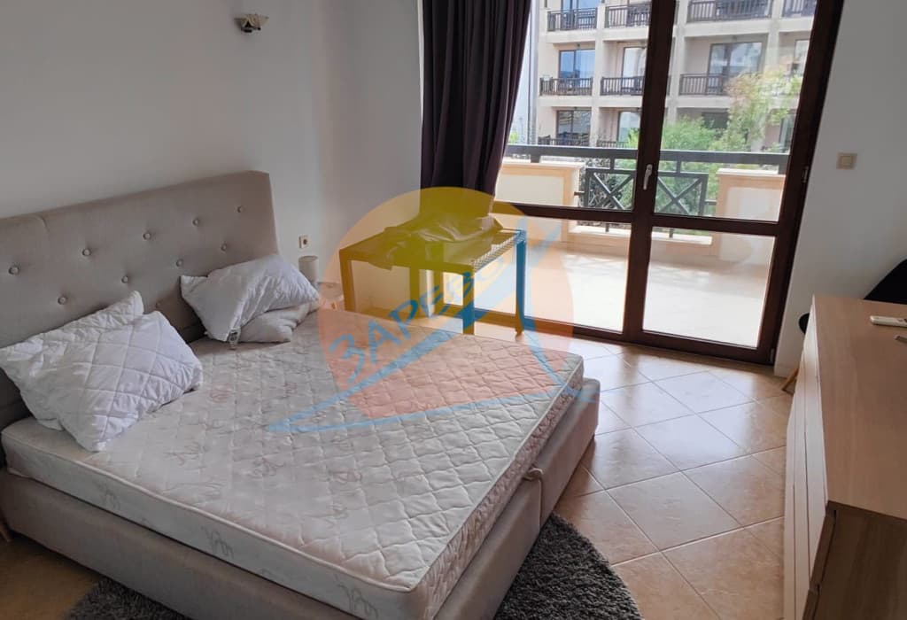 Лозенец, Оазис Бийч Клуб, двустаен обзаведен с прекрасна гледка градина и море, Oasis Beach Club, Lozenets.