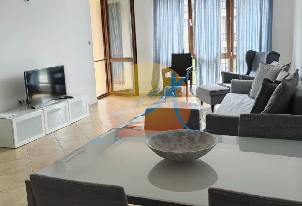 Лозенец, Оазис Бийч Клуб, двустаен обзаведен с прекрасна гледка градина и море, Oasis Beach Club, Lozenets.