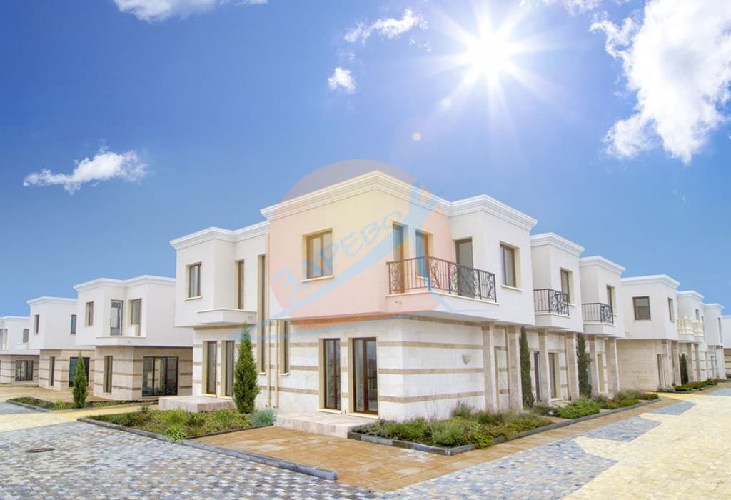 Majestic Sea Village, Лахана, първа линия, двуетажна къща