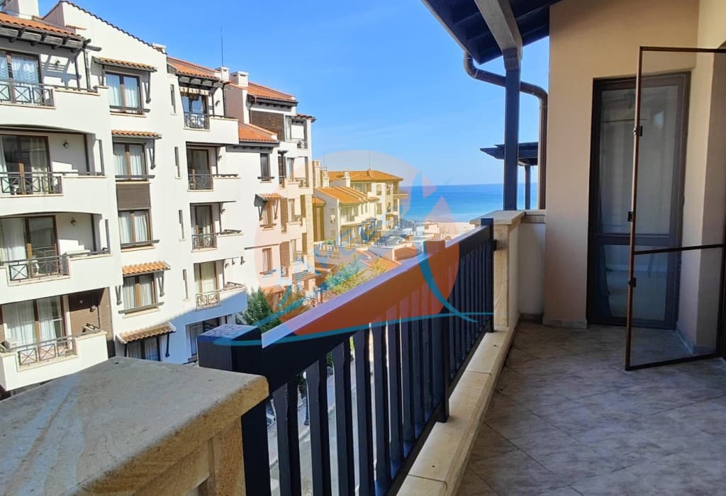 Лозенец, Оазис Бийч Клуб, тристаен обзаведен с гледка море в Oasis Beach Club, Lozenets