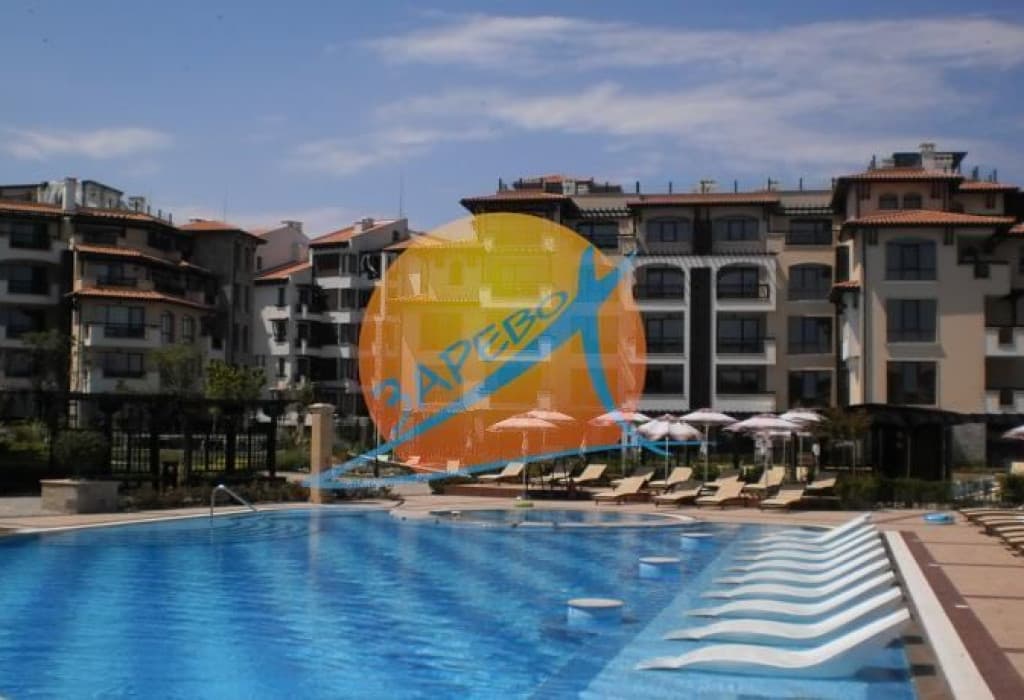 Лозенец, Оазис Бийч Клуб, тристаен обзаведен с гледка море в Oasis Beach Club, Lozenets