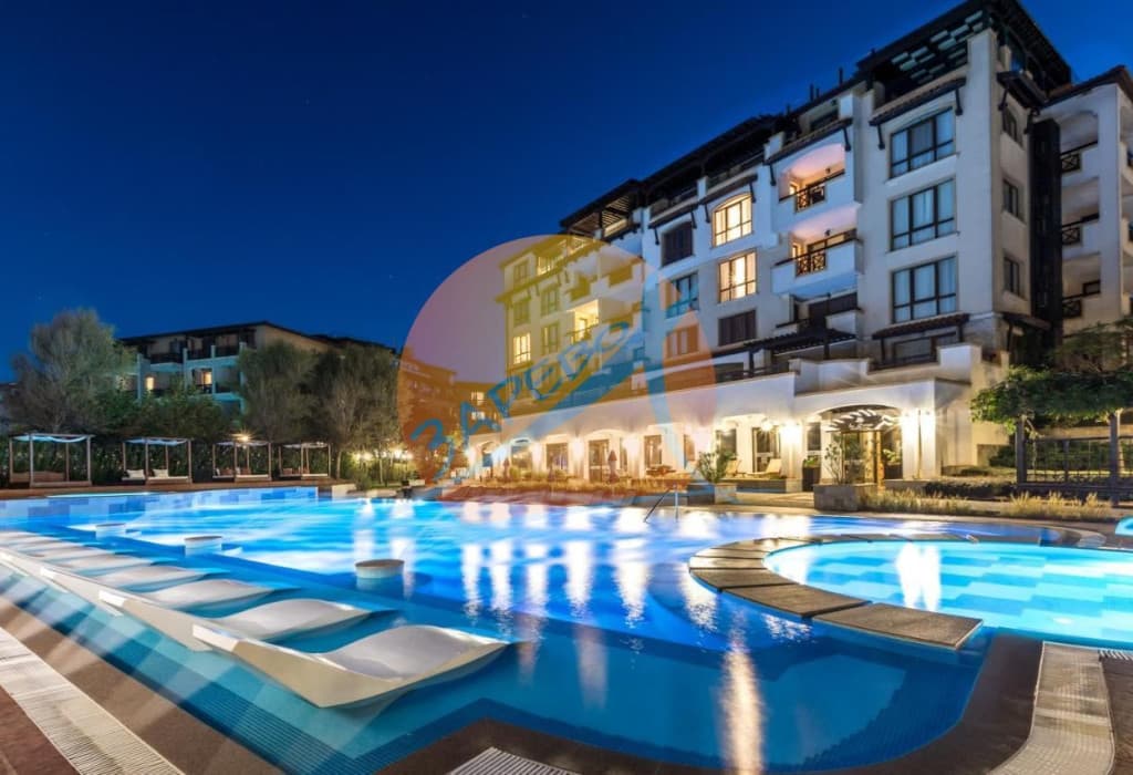 Лозенец, Оазис Бийч Клуб, тристаен обзаведен с гледка море в Oasis Beach Club, Lozenets