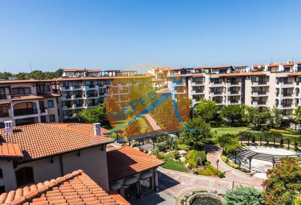 Лозенец, Оазис Бийч Клуб, тристаен обзаведен с гледка море в Oasis Beach Club, Lozenets