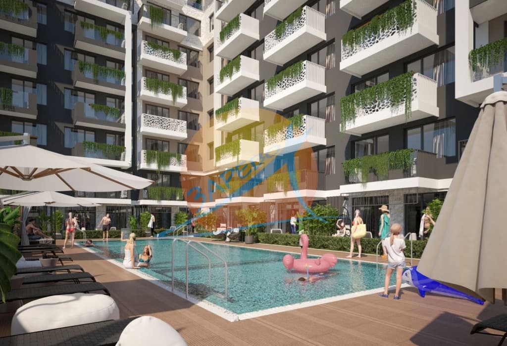 Слънчев бряг, двустаен, необзаведен апартамент, луксозен комплекс Sweet homes 8 / Суит Хоумс 8 