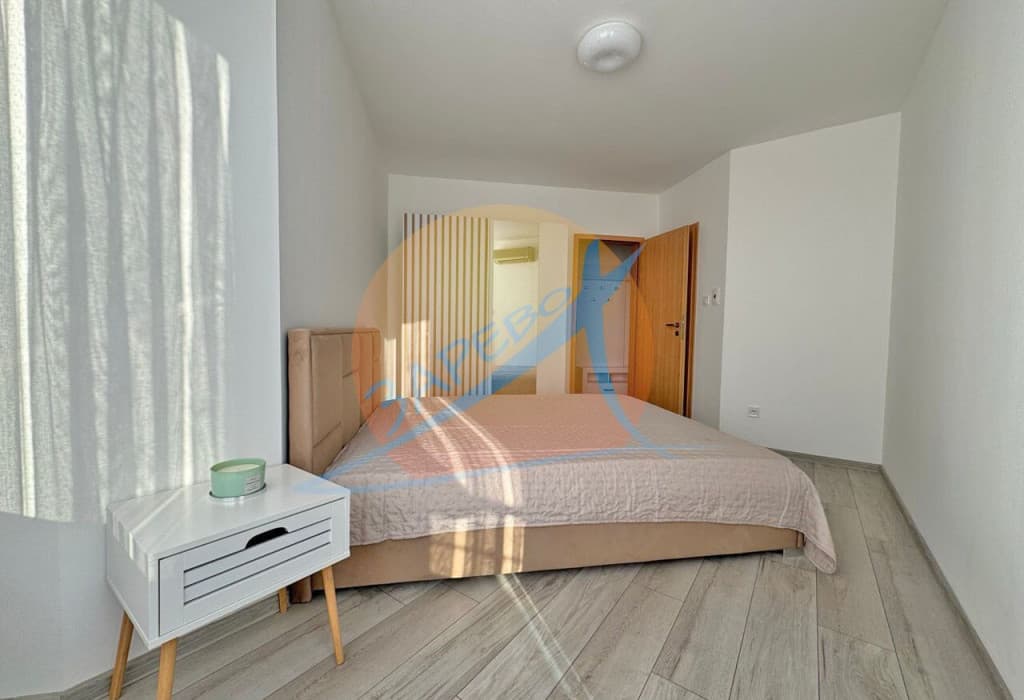  Равда, първа линия море, обзаведен тристаен с гледка море, Оазис (Oazis)