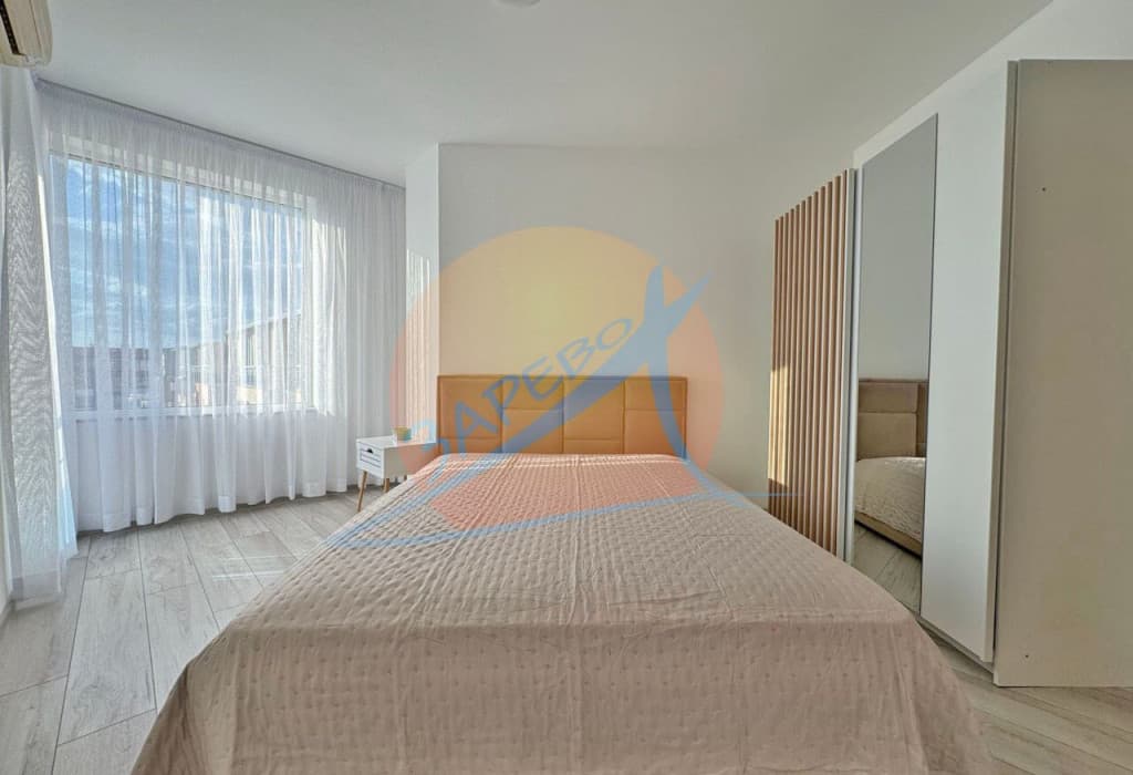  Равда, първа линия море, обзаведен тристаен с гледка море, Оазис (Oazis)