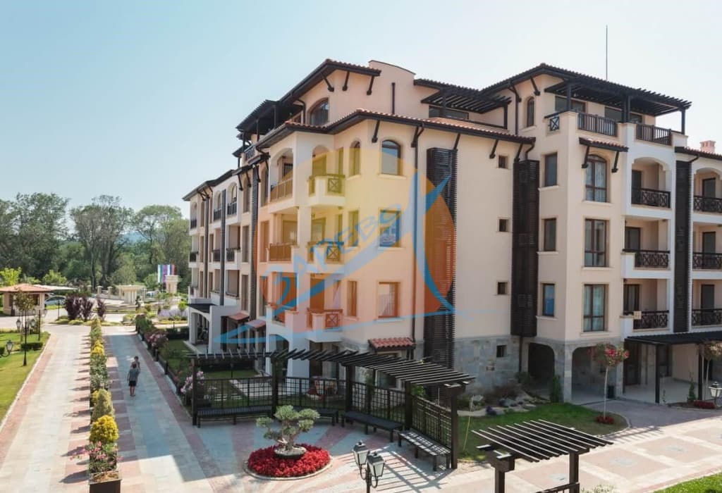 Лозенец, Оазис Бийч Клуб, двустаен обзаведен с гледка градина и море, Oasis Beach Club, Lozenets