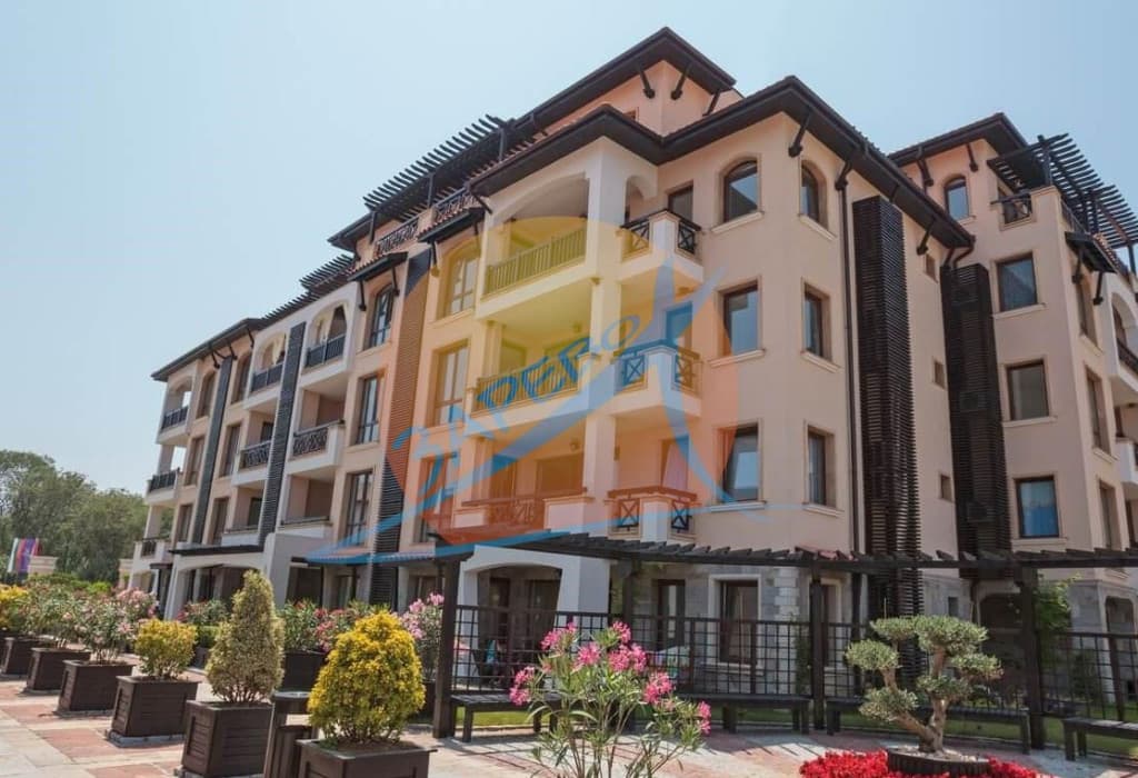 Лозенец, Оазис Бийч Клуб, двустаен обзаведен с гледка градина и море, Oasis Beach Club, Lozenets