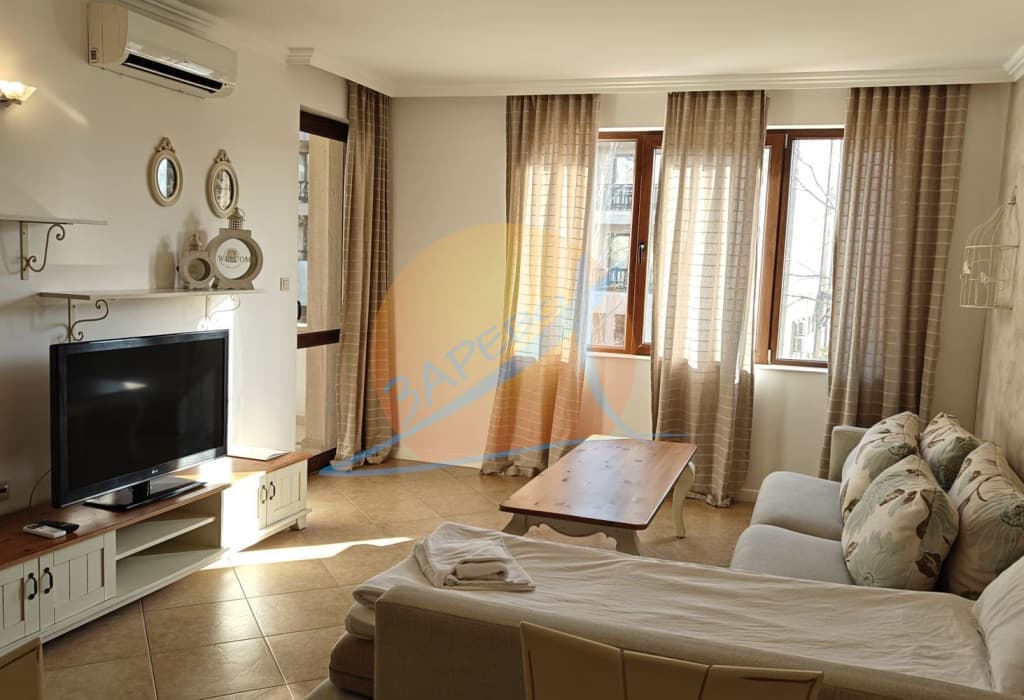 Лозенец, Оазис Бийч Клуб, двустаен обзаведен с гледка градина и море, Oasis Beach Club, Lozenets