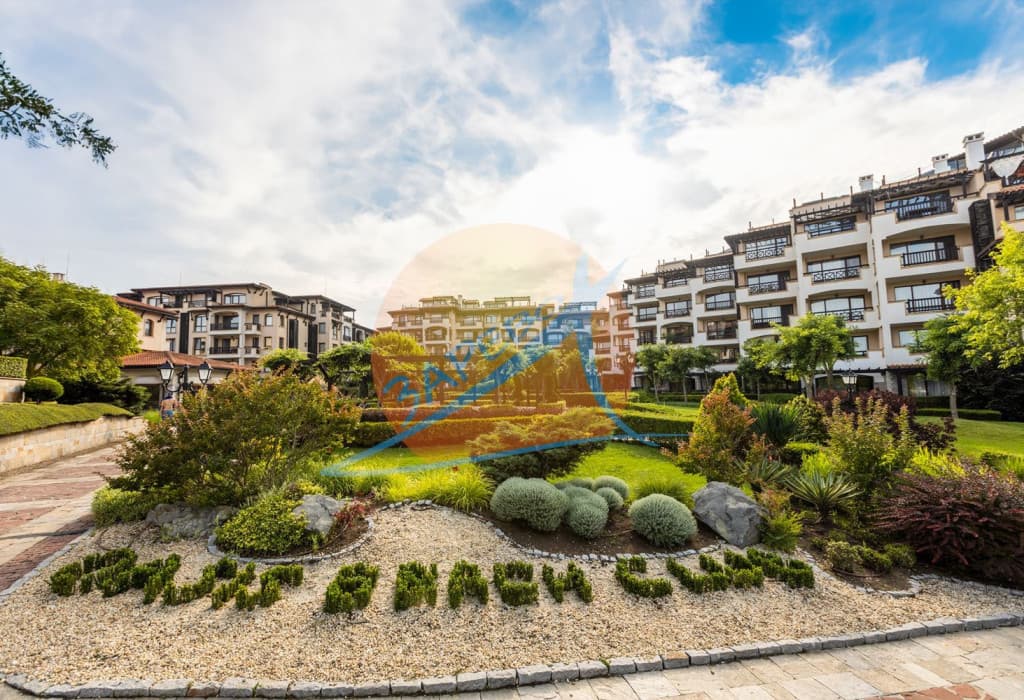 Лозенец, Оазис Бийч Клуб, двустаен обзаведен с гледка градина и море, Oasis Beach Club, Lozenets