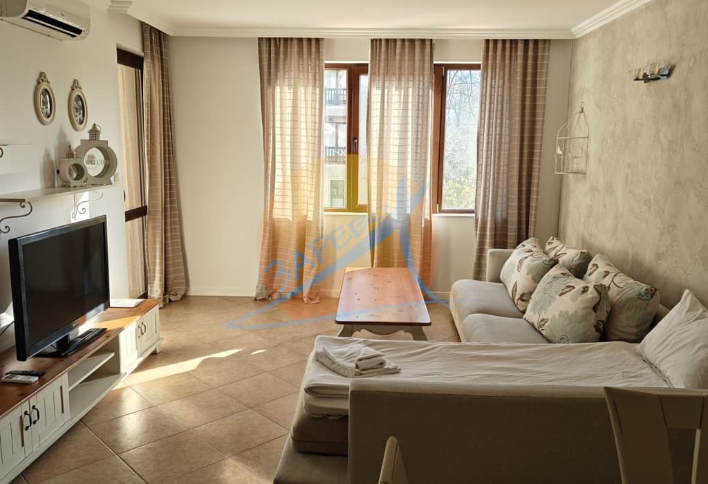 Лозенец, Оазис Бийч Клуб, двустаен обзаведен с гледка градина и море, Oasis Beach Club, Lozenets