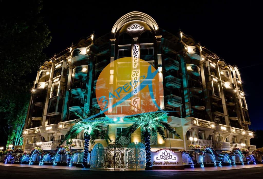 Слънчев бряг, стилно обзаведен тристаен, луксозен комплекс Sweet homes 6 / Суит Хоумс 6 