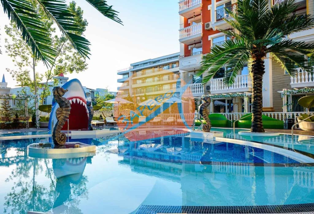 Слънчев бряг, стилно обзаведен тристаен, луксозен комплекс Sweet homes 6 / Суит Хоумс 6 