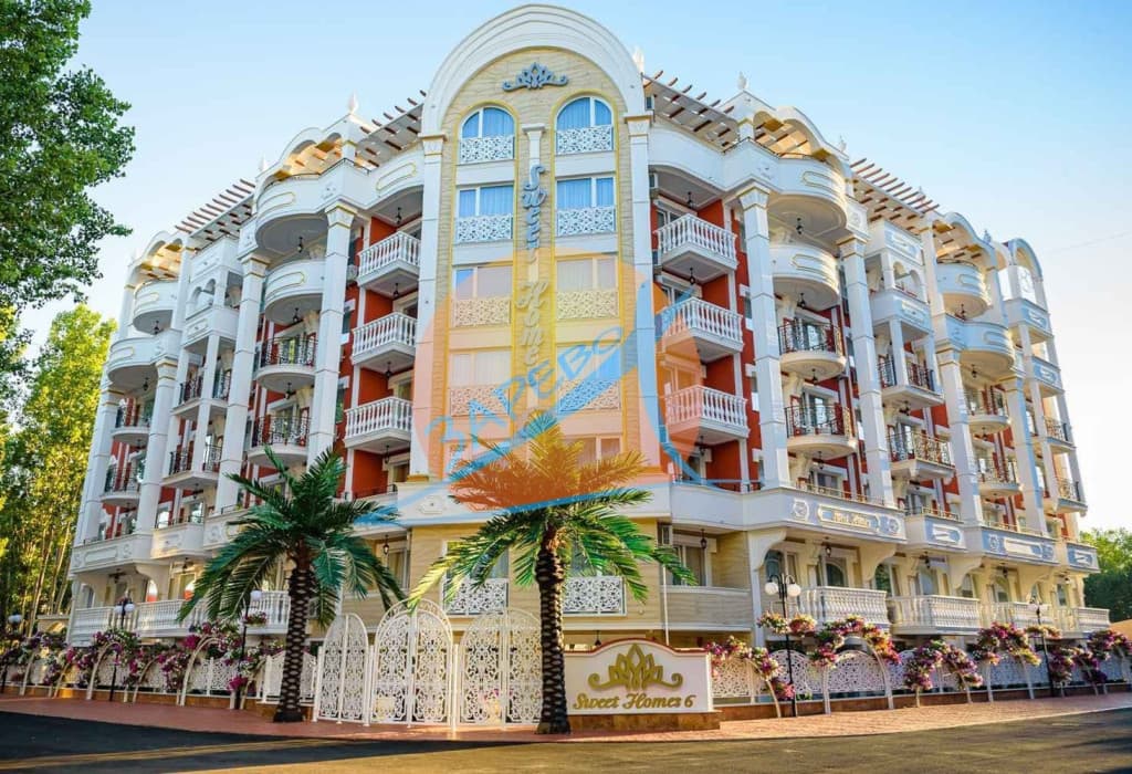 Слънчев бряг, стилно обзаведен тристаен, луксозен комплекс Sweet homes 6 / Суит Хоумс 6 