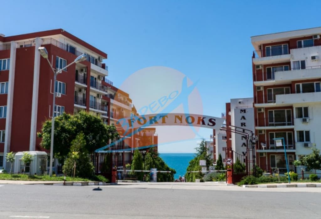 Свети Влас, пряка гледка море, обзаведен двустаен, Марина Форт Бийч (Marina Fort Beach)