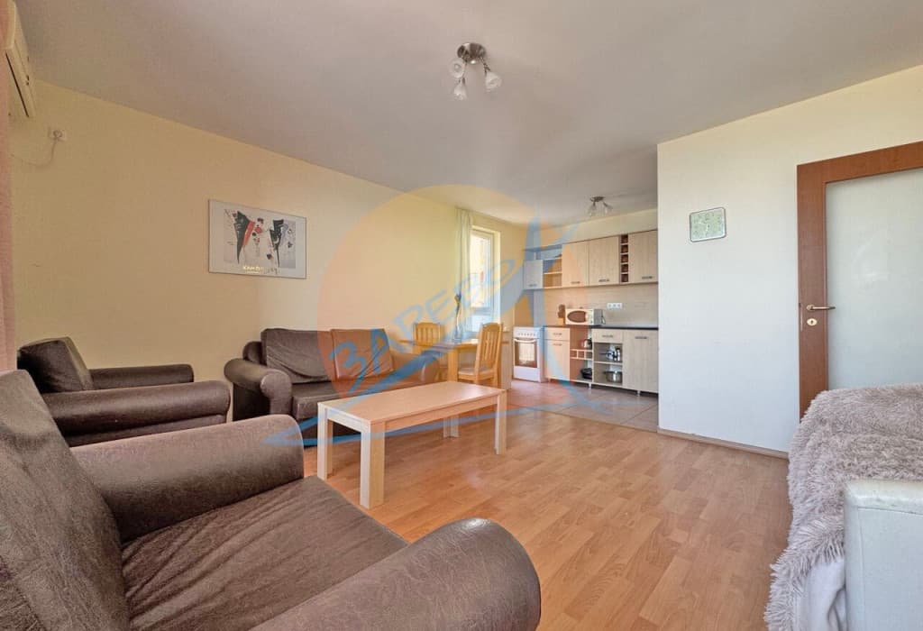 Свети Влас, пряка гледка море, обзаведен двустаен, Марина Форт Бийч (Marina Fort Beach)