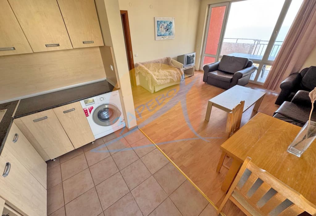 Свети Влас, пряка гледка море, обзаведен двустаен, Марина Форт Бийч (Marina Fort Beach)