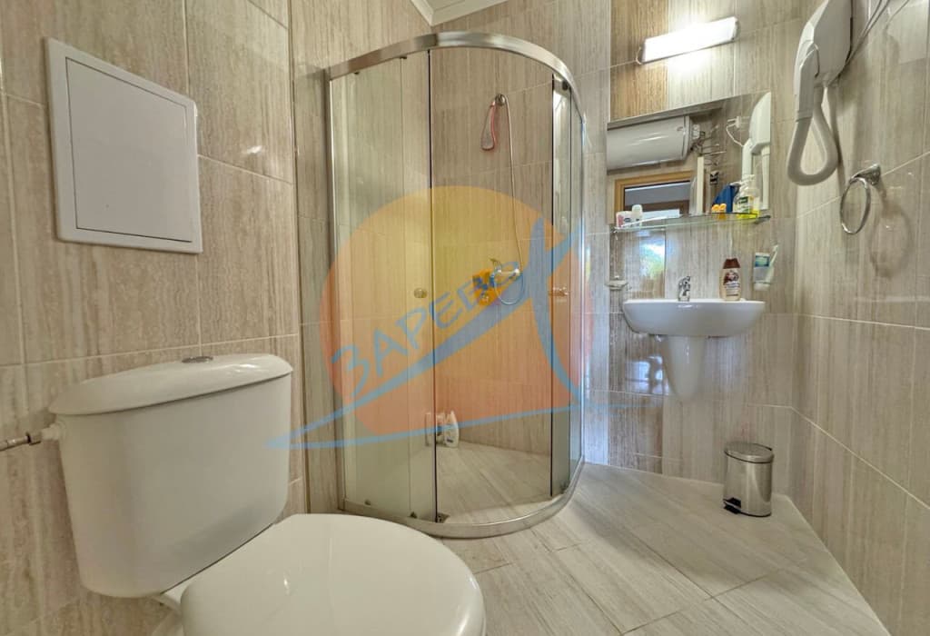 Слънчев бряг, просторен тристаен обзаведен с гледка басейн, Месембрия Резорт (Messembria Resort)