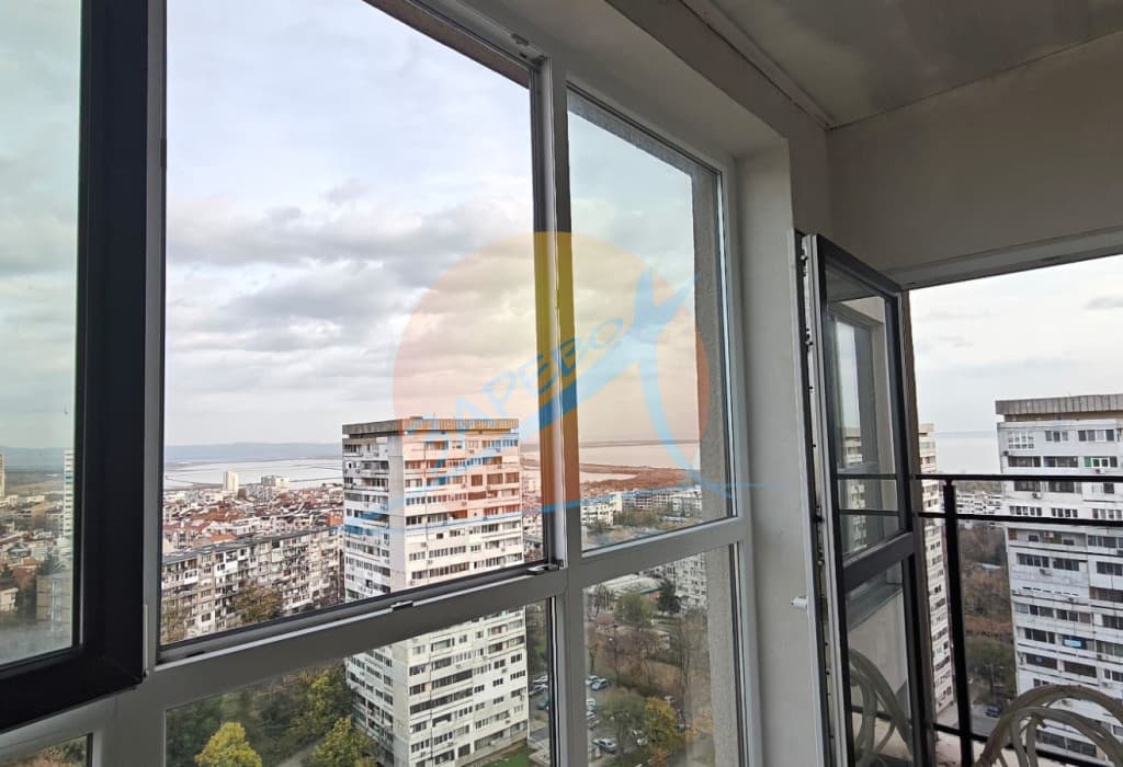 Бургас, център, двустаен апартамент с гледка, луксозна сграда на бул.Демокрация, CHANTRER Residence, Акт 16!