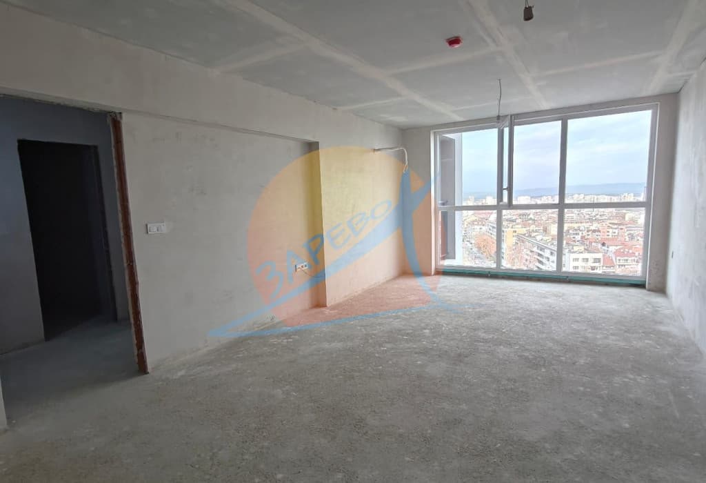 Бургас, център, двустаен апартамент с гледка, луксозна сграда на бул.Демокрация, CHANTRER Residence, Акт 16!