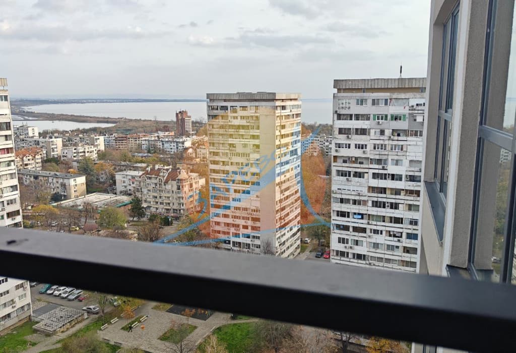 Бургас, център, двустаен апартамент с гледка, луксозна сграда на бул.Демокрация, CHANTRER Residence, Акт 16!