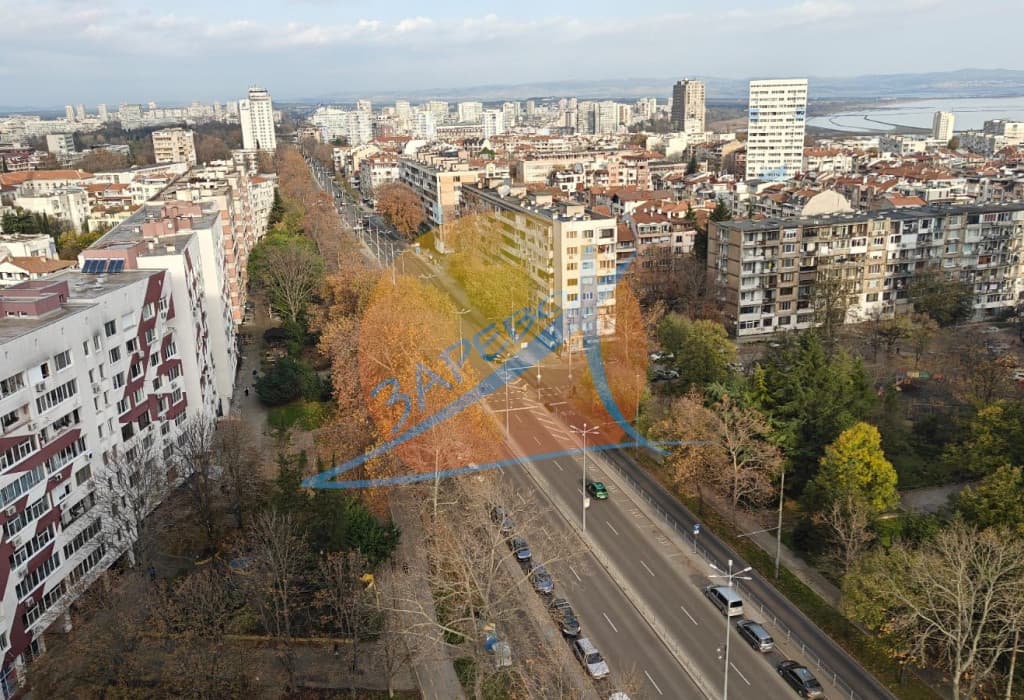 Бургас, център, двустаен апартамент с гледка, луксозна сграда на бул.Демокрация, CHANTRER Residence, Акт 16!