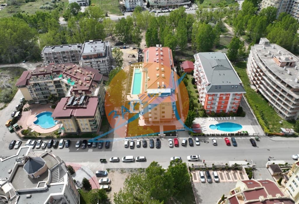 Слънчев бряг, обзаведен нов двустаен мезонет с гледка басейн, Емилия Романа Парк (Emilia Romana Park)