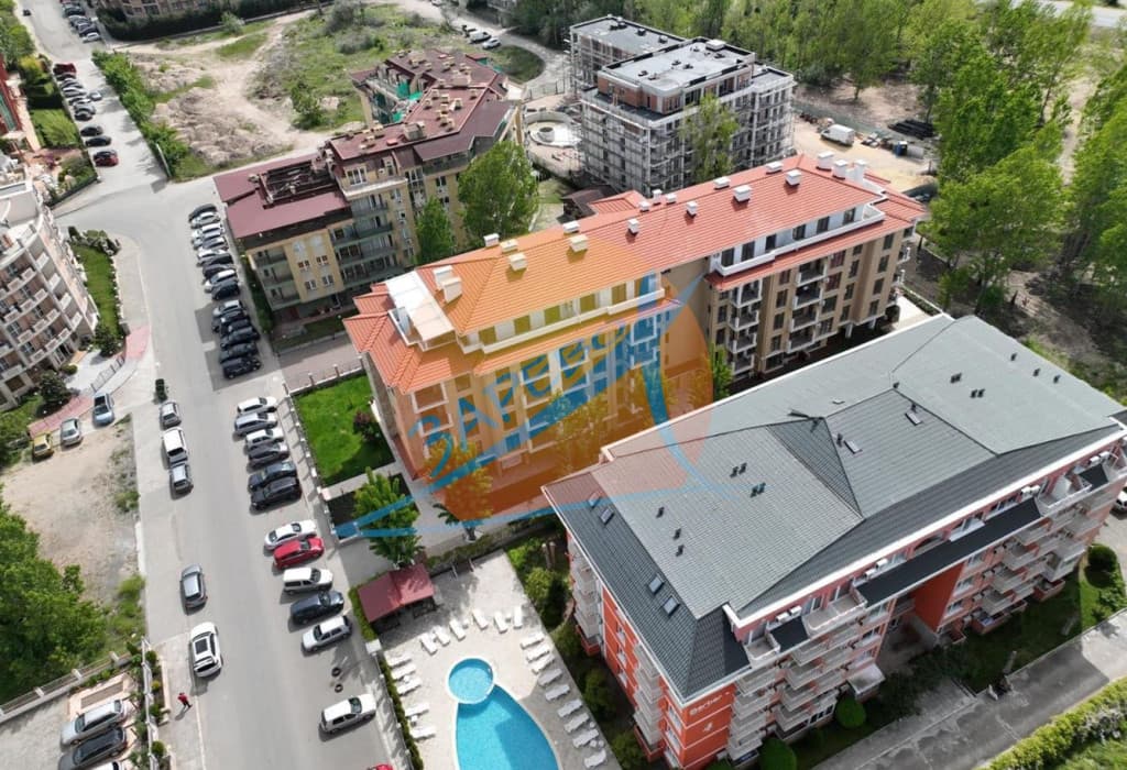 Слънчев бряг, обзаведен нов двустаен мезонет с гледка басейн, Емилия Романа Парк (Emilia Romana Park)