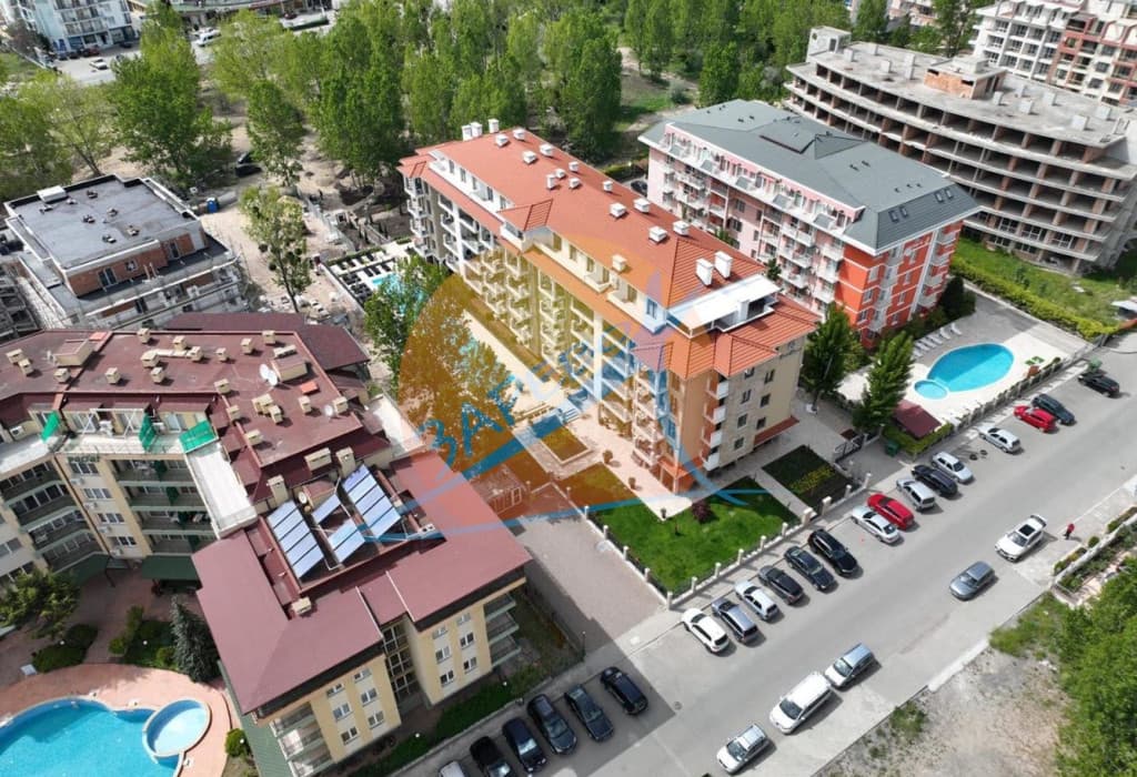 Слънчев бряг, обзаведен нов двустаен мезонет с гледка басейн, Емилия Романа Парк (Emilia Romana Park)