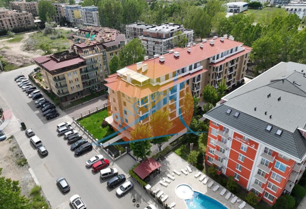 Слънчев бряг, обзаведен нов двустаен мезонет с гледка басейн, Емилия Романа Парк (Emilia Romana Park)